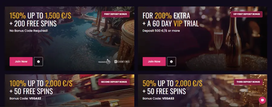 Vegas now casino